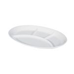 GET CP-134-W - Diamond White Plate, 13