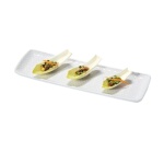 GET CS-1450-CN-W - Coralline Platter, 14'' x 5