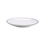 GET CS-900-W/BK - Settlement Bistro Dinner Plate, 9