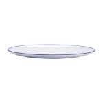GET OP-1291-W/CB - Settlement Bistro Dinner Plate, 12-1/4