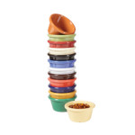 GET S-620-RO - Diamond Mardi Gras Ramekin, 2 oz., 2-3/4