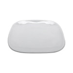GET SCS-9-AM-W - Arctic Mill Dinner Plate, 9-1/2