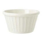 GET F-625-IV - Ramekin, 2 oz., wide fluted, ivory (Case of 48)