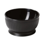 GET HCR-93-BK - Bowl, 8 oz., insulated, polypropylene, black, (Case of 48)