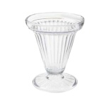 GET ICM-25-CL - Dessert Time Ice Cream Cup, 6 oz., clear, (Case of 24)