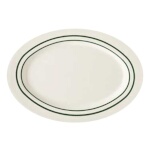 GET M-4010-EM - Emerald Platter, 16-1/4