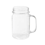GET MAS-3-CL - Mason Jar, 16 oz., polycarbonate, clear, (Case of 24)