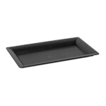 GET ML-110-BK - Bake & Brew Display Tray, 12 x 21 inch, black, (Case of 3)