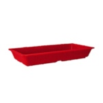 GET ML-121-RSP - Red Sensation Entree Dish, 16 oz., 9-1/4