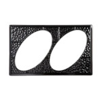 GET ML-191-BK - Tile, full size, (2) cut outs for ML-182, melamine, black