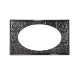 GET ML-192-BK - Tile, full size, (1) cut out for ML-183 or ML-184, melamine, black