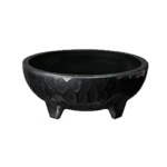 GET MOJ-801-BK - Viva Mexico Molcajete Bowl, 4 oz., melamine, black, (Case of 12)