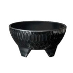 GET MOJ-802-BK - Viva Mexico Molcajete Bowl, 10 oz., 5