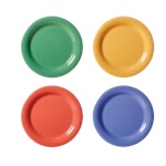 GET NP-9-MIX - Diamond Mardi Gras Plate, 9