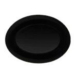 GET OP-120-BK - Black Elegance Platter, 12