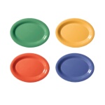 GET OP-120-MIX - Diamond Mardi Gras Platter, 12