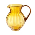 GET P-4090-PC-A - Tahiti Pitcher, 90 oz., polycarbonate, amber, (Case of 12)
