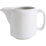 GET PA1101708512 - Jug, 8.6 oz., with handle, porcelain, Actualite, bright white, (Case of 12)