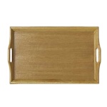 GET RST-2516-N - Room Service Tray, 25 x 16 inch, hardwood, natural finish, (Case of 6)