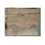 GET SB-1210-OW - Display Board, 12 x 10 inch, melamine, faux oak wood, (Case of 6)