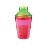 GET SH-175-NEON - Shaker Set, 3 piece, 18 oz. (19.85 oz. rim full), neon (Case of 24)