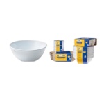 GET SP-DN-315-W - Supermel Bowl/Nappie, 15 oz., 5-1/4