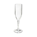GET SW-1401-1-SAN-CL - Champagne Glass, 6 oz., clear, (Case of 24)