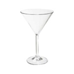 GET SW-1402-1-SAN-CL - Martini Glass, 6 oz., clear, (Case of 24)