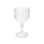 GET SW-1421-1-SAN-CL - Fluted Wine Glass, 8 oz., clear, (Case of 24)