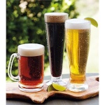 GET SW-1464-CL - Beer Mug, 20 oz., polycarbonate, clear, (Case of 24)