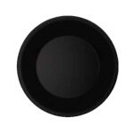 GET WP-7-BK - Black Elegance Plate, 7-1/2