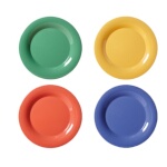 GET WP-9-MIX - Diamond Mardi Gras Plate, 9