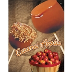 Gold Medal 4018 - Caramel Apple Poster, laminated
