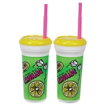 Gold Medal 5306 - Cups, Plastic 32 oz. Lemonade Print, 200 per case