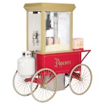 Gold Medal 5908GGT - Popcorn Machine, 12 oz., Gas, Antique G Whiz