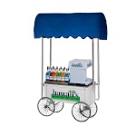 Gold Medal 2144HFB - Barrel Awning for #2936HF Hawaii's Finest Shave Ice Wagon