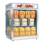 Gold Medal 2004 - Popcorn Merchandiser, Large, 3 Shelves