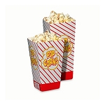 Gold Medal 2060 - Scoop Popcorn Box, 1.25 oz., 500 per Case