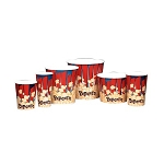 Gold Medal 2132RB - Popcorn Cups, 24 oz., Red & Blue Graphic, 1000 per Case