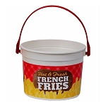 Gold Medal 2303 - French Fry Bucket with Handle, 48 oz., Plastic, 300 per Case