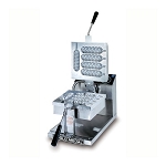 Gold Medal 5044 - Waffle Dog Baker, (5) Dog Capacity, Roll-Over Feature