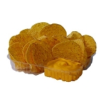 Gold Medal 5246 - Two Compartment Nacho Tray, Heavy Duty, 500 per case