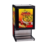 Gold Medal 5301 - Dual Cheese & Chili Dispenser, (2) 140 oz. bags