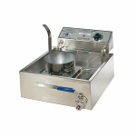 Gold Medal 8051D - FW-9 Shallow Fryer, 20 lb. oil capacity, (3) funnel cake capacity, tubular heat