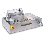 Gold Medal 8075 - K-6 Shallow Fryer, 35 lb. capacity, (6) funnel cake capacity, tubular heat
