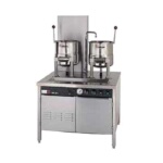 Groen 142841 - Kettle Cabinet Assembly, electric boiler, (3) 20 quart kettles, hand tilt, 2/3 jacket, 54