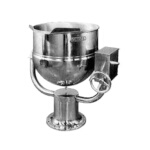 Groen D-20 - Tilting Kettle, direct steam, 20 gallon, manual tilt, 2/3 jacket, pedestal base