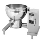 Groen DEES/40A - Low-Height Tilting Kettle, electric, 40 gallon, 2/3 jacket, crank tilt
