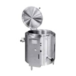 Groen EE-20 - Kettle, electric, 20 gallon, 2/3 jacket, insulated & sheathed, open tri-leg base