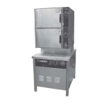 Groen HY-10SG-36 - Pressureless Steamer, gas, (2) compartments, 36